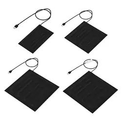 Almohadilla calefactora para reptiles, calentador multiusos, cojín calefactor USB, estera calefactora para terrario, almohadilla térmica para tanque para angustico, pájaro, Gecko, serpiente