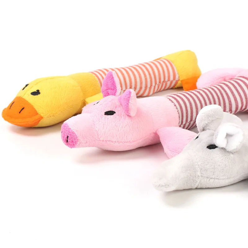 Juguete para perros, juguete de peluche con chirrido para perros, suministros aptos para todos los cachorros, juguete con sonido para mascotas, divertido y duradero, molar, juguete bonito, suministros para mascotas - imagen 4