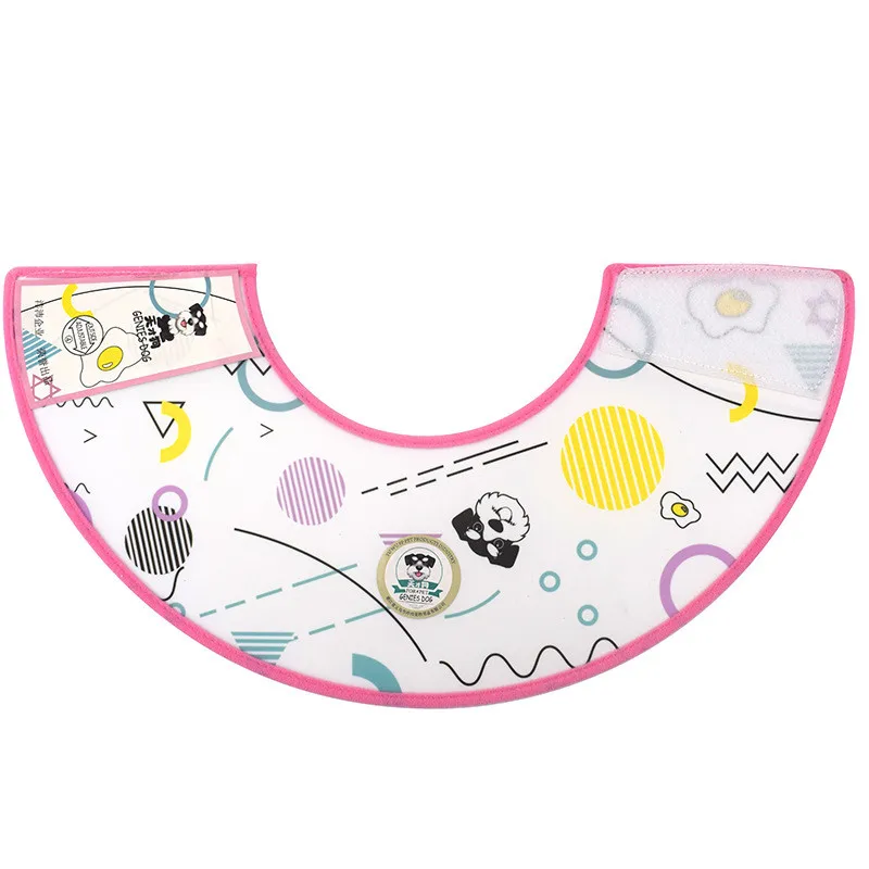 Gorro para mascotas con bandera nacional a la moda, Collar para perro antipérdida, bonito ayuda antimordida para el cuidado, accesorio posquirúrgico para perros