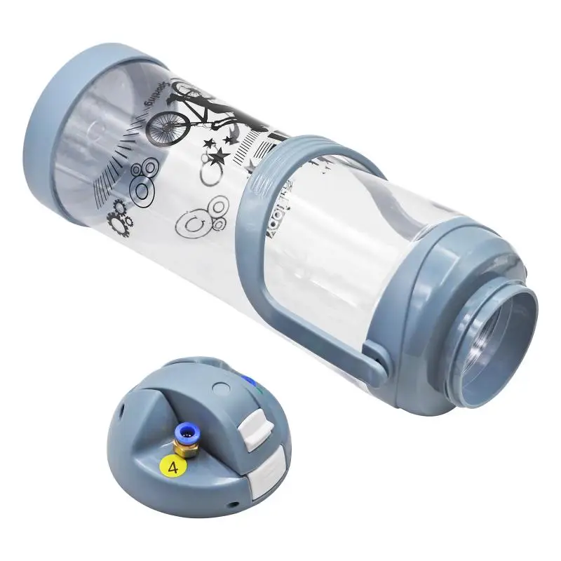 Ordeñadora con bomba de vacío automática, máquina de ordeño de doble cabeza con botella de plástico, 3L, pulso eléctrico - imagen 5