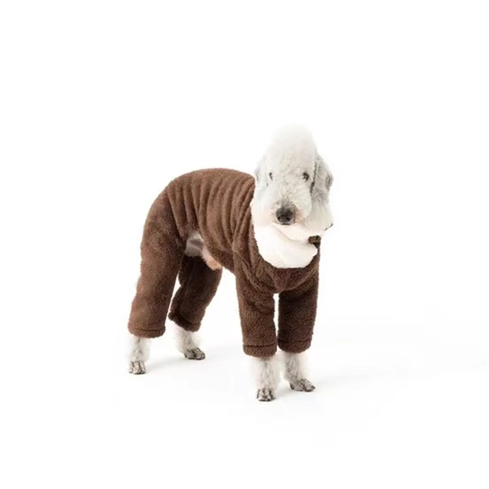 Ropa invierno cuello alto para perros pequeños, medianos y Bedlington - imagen 3