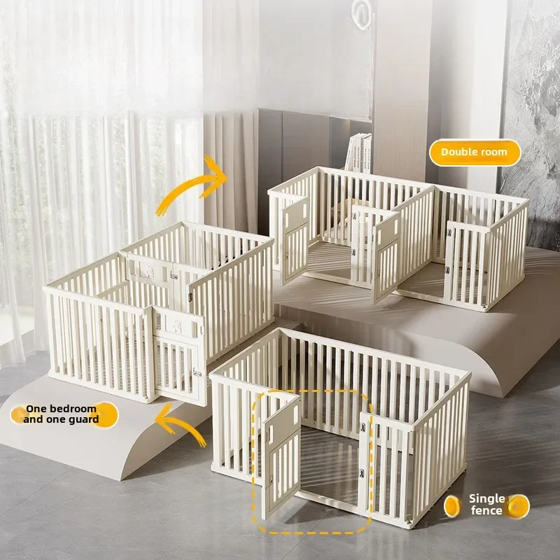 Valla Simple para mascotas para el hogar, bolígrafo para perros de 75CM, aislamiento interior, jaula para perros y gatos, valla para uso doméstico, productos para mascotas, suministros, accesorios - imagen 2