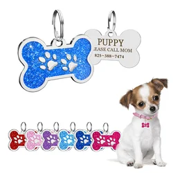 Placa identificativa con nombre para perros y gatos personalizada