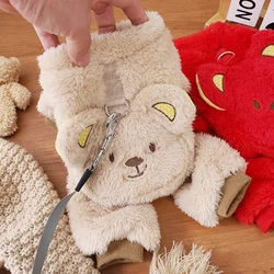 Abrigo de lana suave para perros Chihuahua – Otoño e invierno