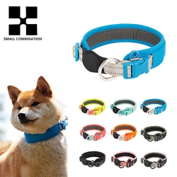 Collar perro AirTag reflectante y acolchado, talla ajustable