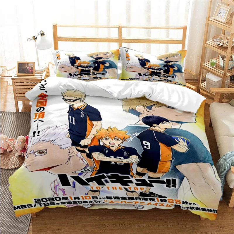 Funda edredón y almohada – Estampado voleibol animado - imagen 4