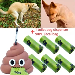 Dispensador bolsas hygienicas para perro con clip para correa