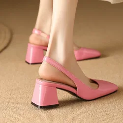 Sandalias de tacón medio para mujer – Elegantes para oficina y fiesta