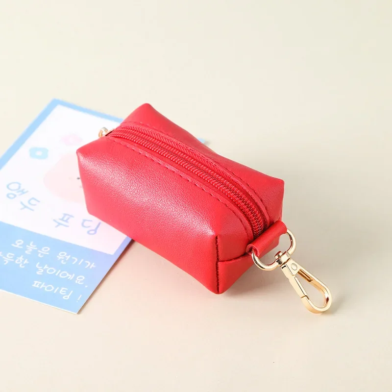 Dispensador portátil de bolsas para caca de perros y mascotas, soporte para bolsas de recogida, bolsa de basura para limpieza, bolsas de almacenamiento para caca de basura para caminar al aire libre - imagen 4