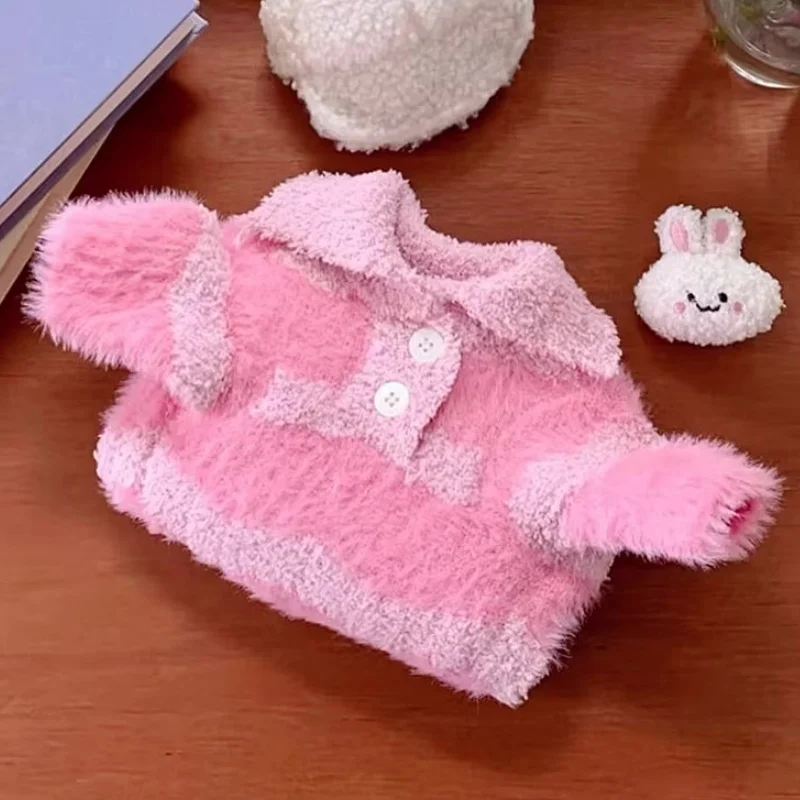 Lindo suéter de punto a cuadros para perros, ropa de invierno para perros, suéter Polo suave a la moda para cachorros, jerséis cálidos de felpa para gatos, disfraz para mascotas Chihuahua