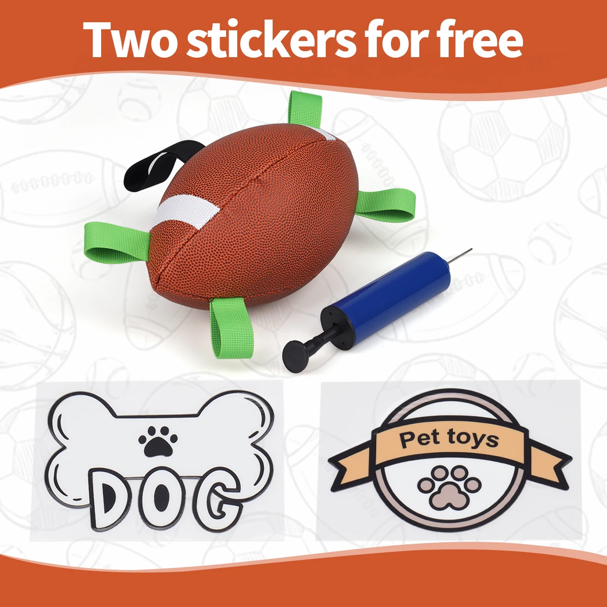 Un juguete de fútbol para perros para Border Collies, un juguete de adiestramiento al aire libre autodecutor, una pelota interactiva para aliviar el estrés para med - imagen 4