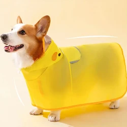 Poncho impermeable para perros medianos y pequeños