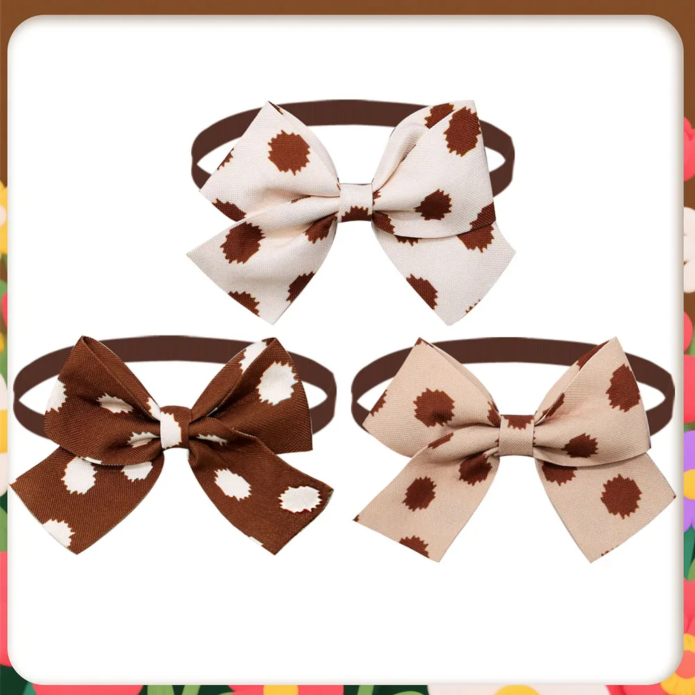 50 Uds. De pajaritas para perros a la moda, nuevos accesorios ajustables para Collar de pajarita para perros pequeños y gatos, suministros para mascotas, cuidado de perros pequeños - imagen 4