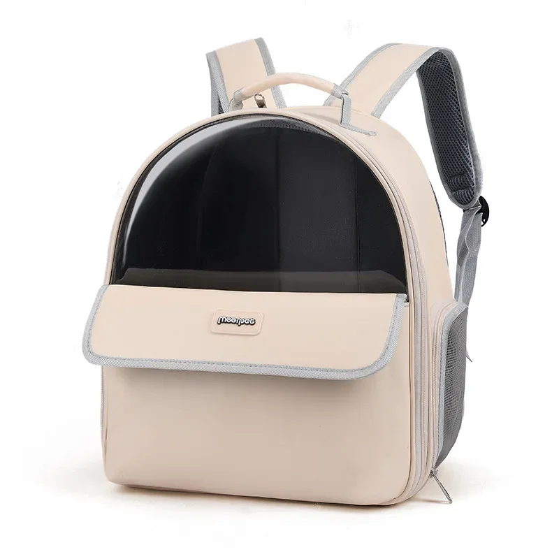 Bolsa para mascotas para gatos, bolso portátil de doble hombro para salir, bolso transpirable multicolor para gatos, mochila multiusos para mascotas - imagen 5