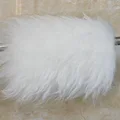White cylinder hair