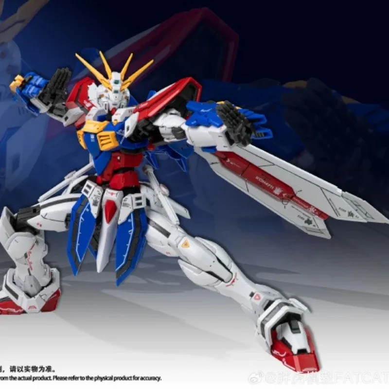 En Stock Gundam Fat Cat 002 modelo RG 1/100 GF13-017NJII Dios montaje modelo Anime figura de acción coleccionable modelo Premium juguete para regalo - imagen 5