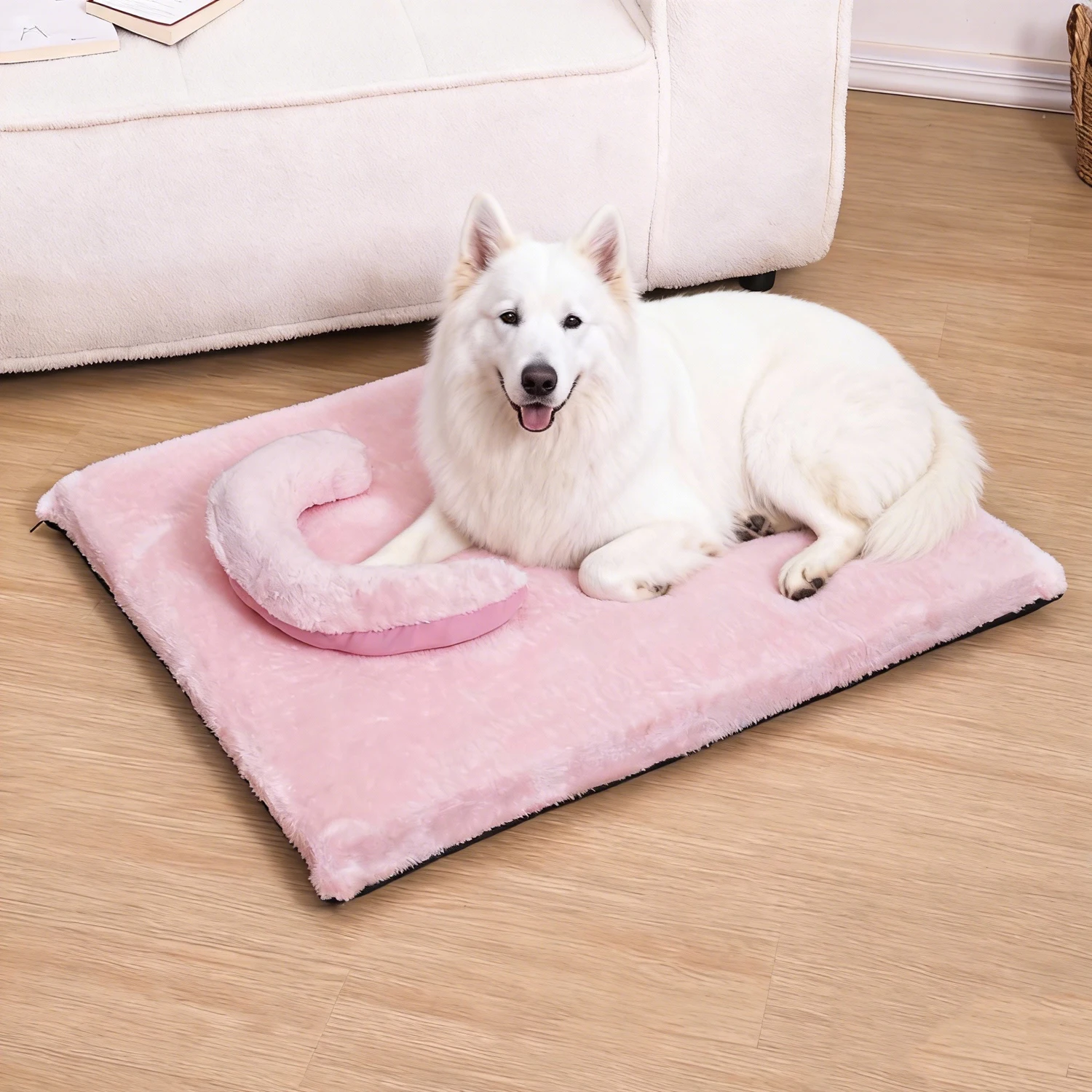Cama desmontable para perros y gatos – Cojín cálido reversible - imagen 2