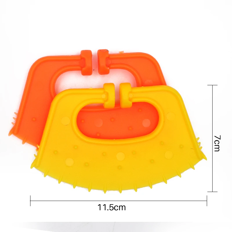 Dispositivo de destete de pantorrillas, anillos de plástico de espina de nariz de ganado, Kit de parada de ordeño antisucción para pantorrillas, vacas, suministros para animales de granja, 1 Uds.
