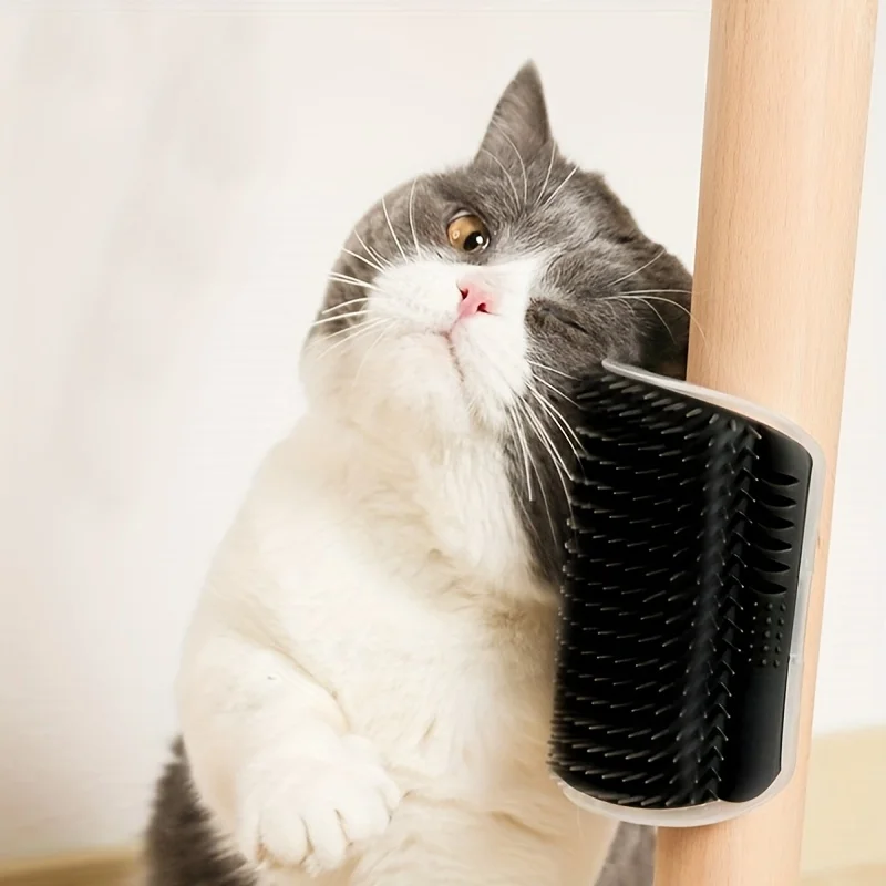 Cepillo de masaje para gatos montable en pared – relaja el pelaje - imagen 5