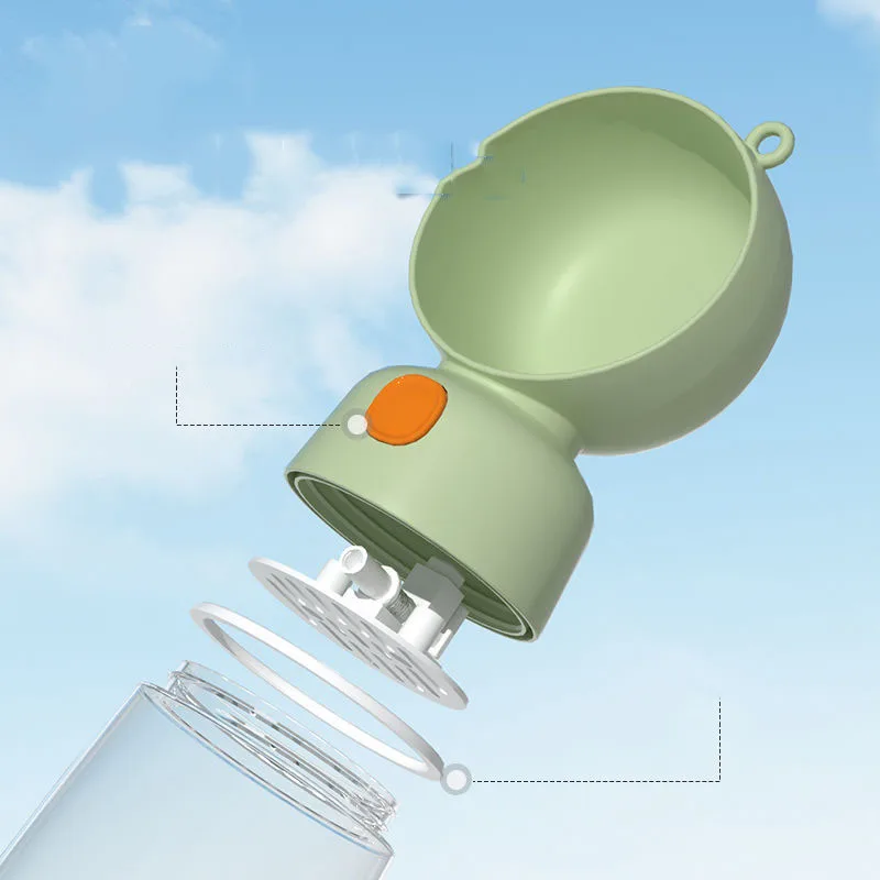 Taza de agua portátil multifuncional para mascotas, para exteriores, para cachorros, gatos, perros, botella de agua de viaje, alimentación, cuenco para beber, suministros de tazas - imagen 3