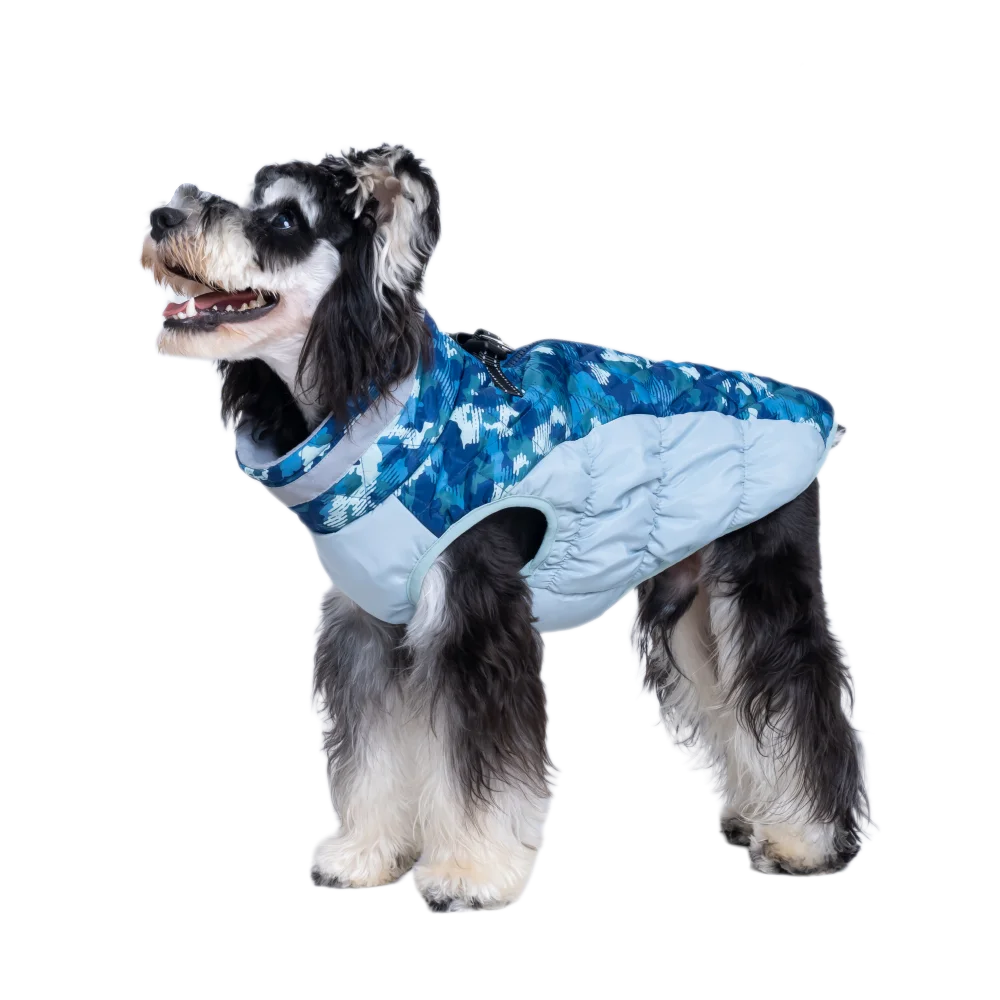 Ropa de camuflaje para perros, chaqueta impermeable para cachorros, monos gruesos, ropa para perros pequeños, disfraz de halloween cálido para invierno - imagen 4