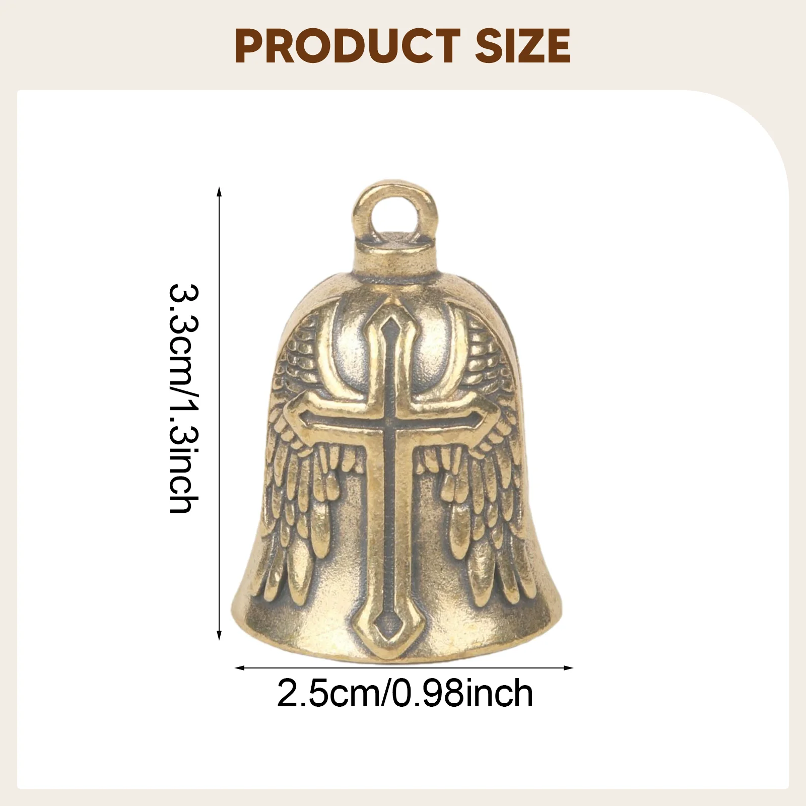 Brass Small Bell Vintage Brass Hanging Bell DIY Decoration Cute Antique Vintage for Home Car Restaurant Door Vehicle Brass Small Bell Vintage Brass Hanging Bell DIY Decoration Cute Antique Vintage for Home Car Restaurant Door Vehicle