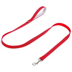 Correa reflectante para perro de nailon con asa acolchada