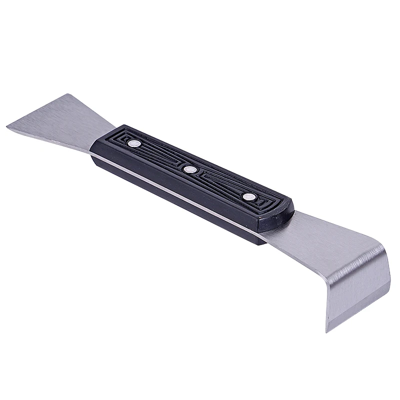 Cuchillo de limpieza de apicultura de acero inoxidable, raspador de medio doblado, elevador de marco de abeja, raspador de apicultura, herramientas de raspado de colmena - imagen 3