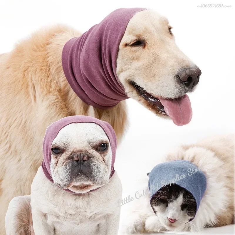 Gorro para perros, orejeras para el cuidado de perros, orejeras cálidas a prueba de ruido, cubierta para las orejas para mascotas, sombrero de tela, sombreros a prueba de viento para invierno, accesorios para cachorros y mascotas - imagen 2