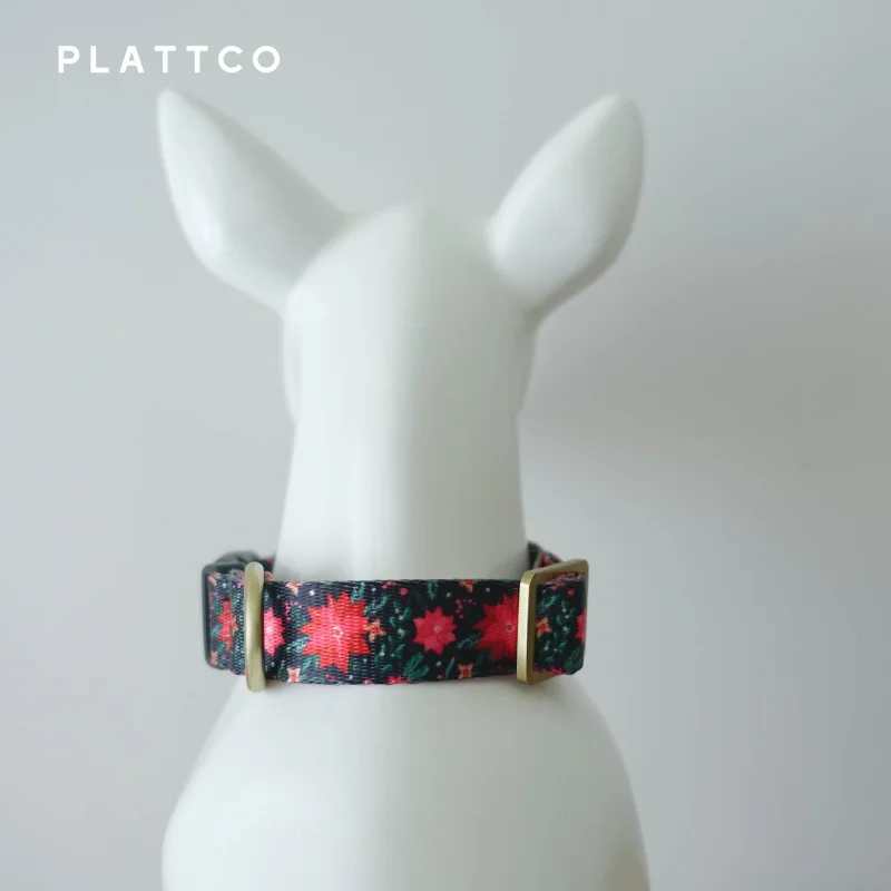 PLATTCO, venta al por menor, Collar hecho a mano de alta calidad, Collar de perro de Navidad de belleza de zafiro a la moda, 5 tamaños PDC374 - imagen 4