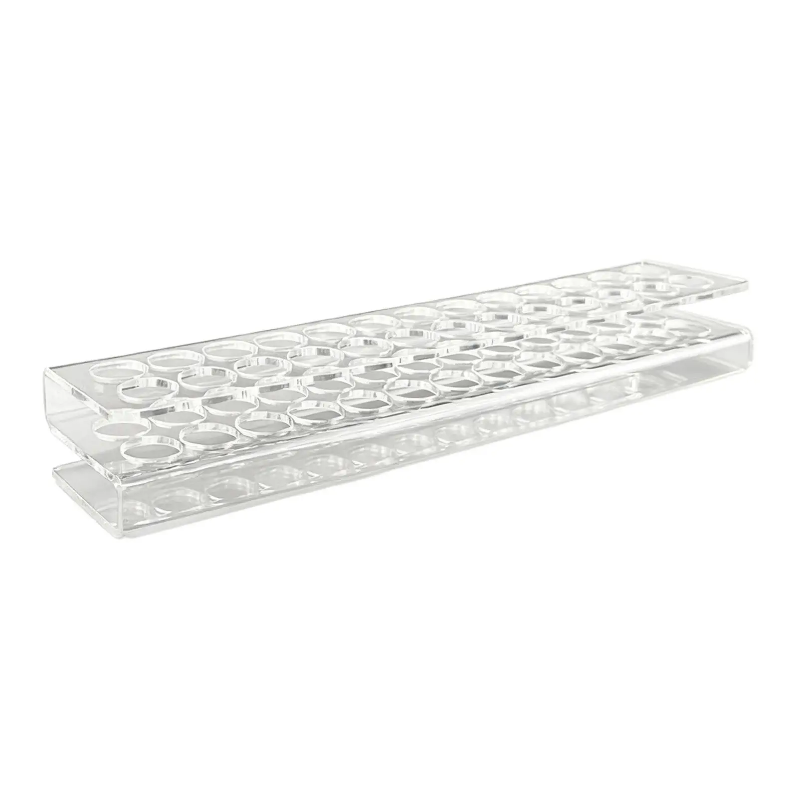 Portalápices acrílico elegante estante para pinceles artísticos con 26 ranuras, escaparate de pinceles de maquillaje, soporte para bolígrafos de cejas para mostrador - imagen 4