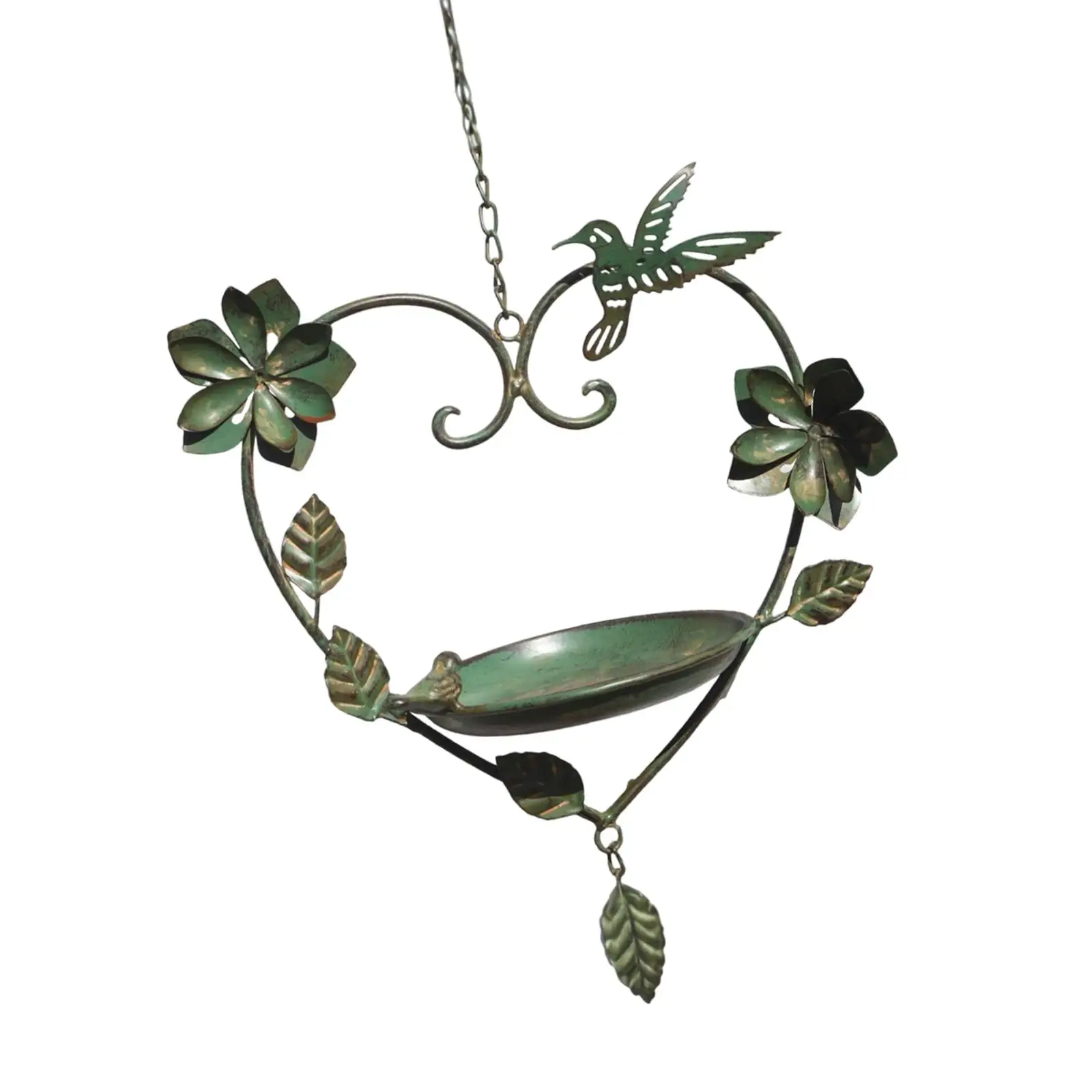 Hanging Bird Feeder Creative Bird Food Dispenser for Courtyard Backyard Yard