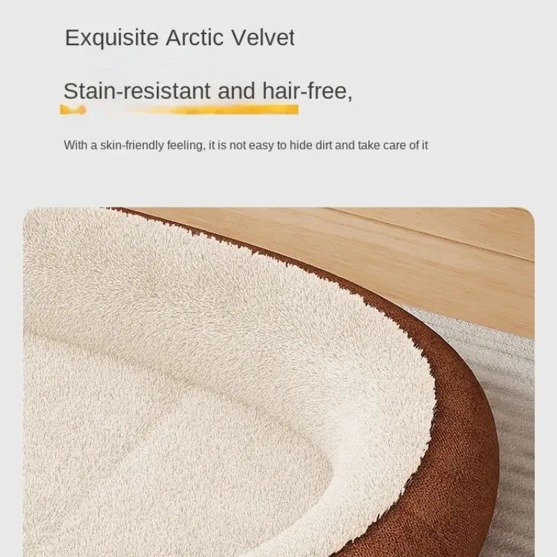 Perrera para perros pequeños y medianos, perrera gruesa y cálida de invierno para mascotas, todas las estaciones - imagen 3