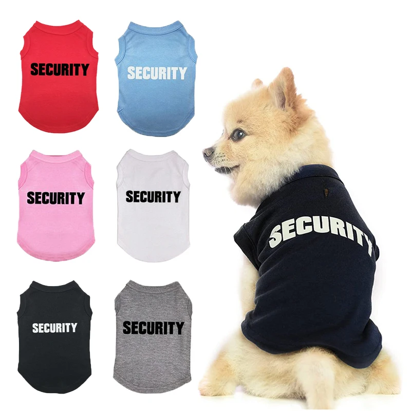 Camisa de seguridad miss doggy en algodón suave para perros de todos los tamaños