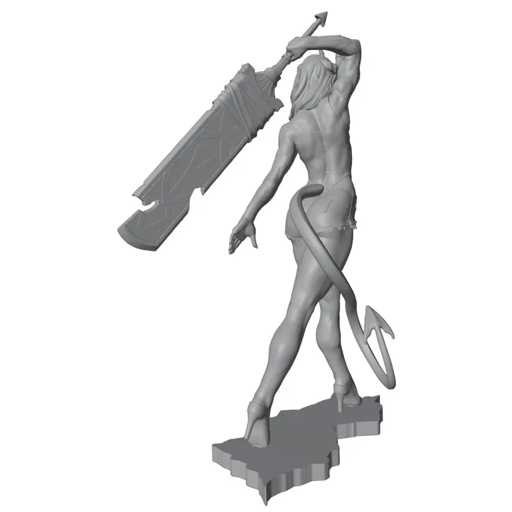 Figura resina chica orca sin pintar para montar – gatos y perros - imagen 4