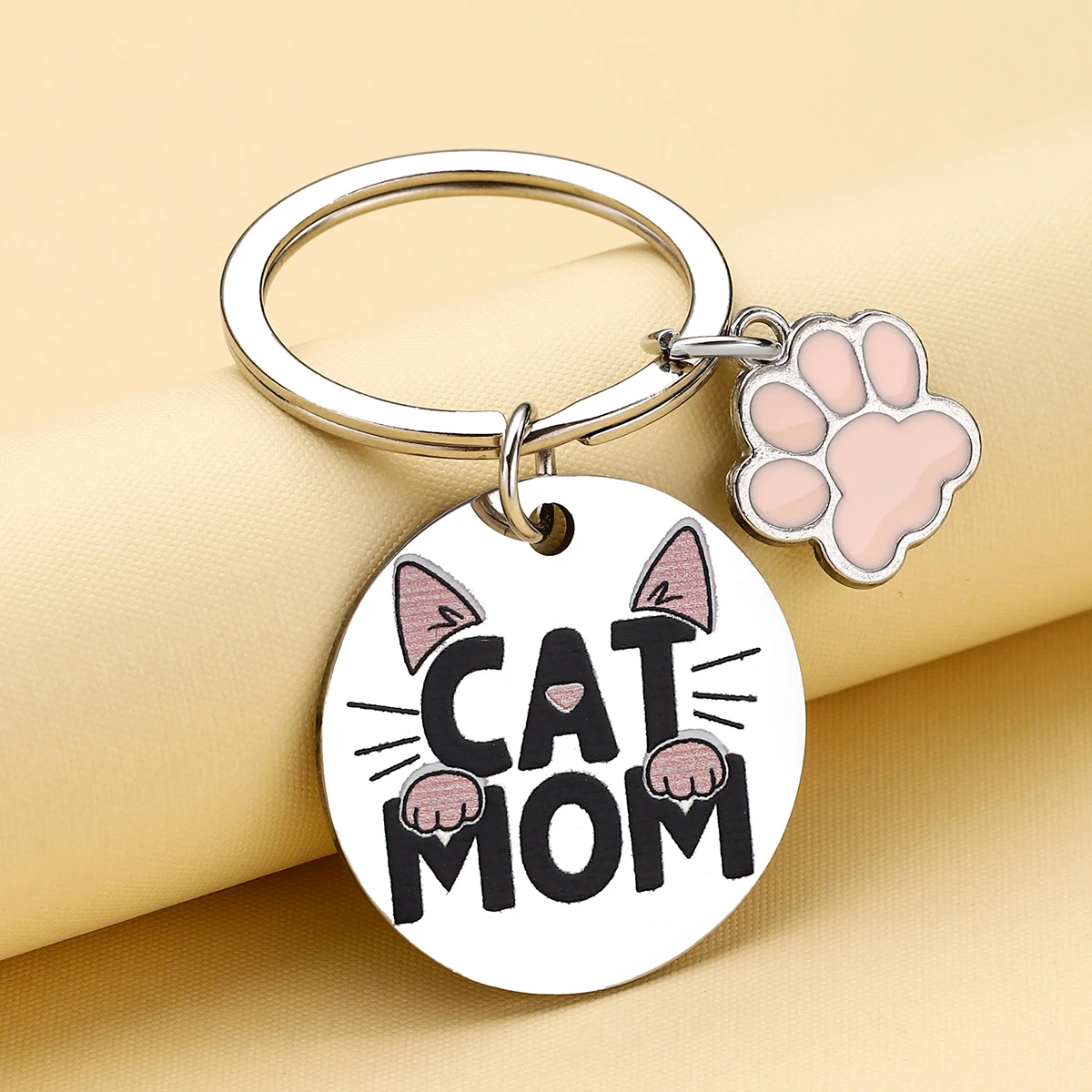 Llavero de regalo Cat Mom: ideal para el día de la madre, Navidad, Acción de Gracias y cualquier día festivo, perfecto para dar a los amigos - imagen 2