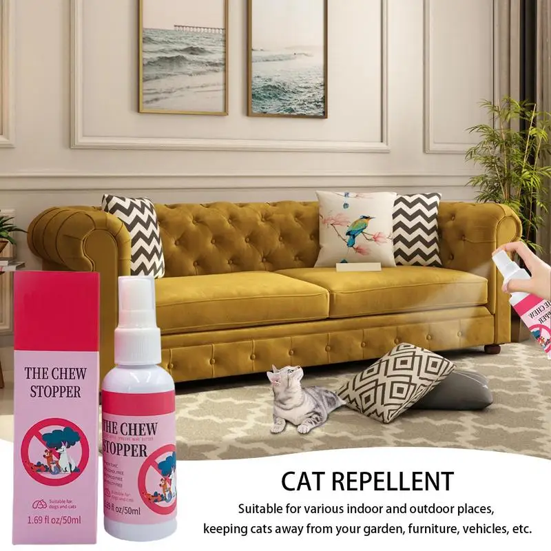 Spray antimordeduras para perros, repelente para lamer, Ayuda de entrenamiento del comportamiento, 50ml - imagen 4