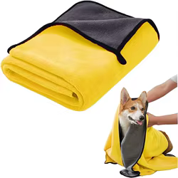 Bata de baño absorbente para gatos y perros – Secado rápido