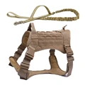 Khaki Vest Leash
