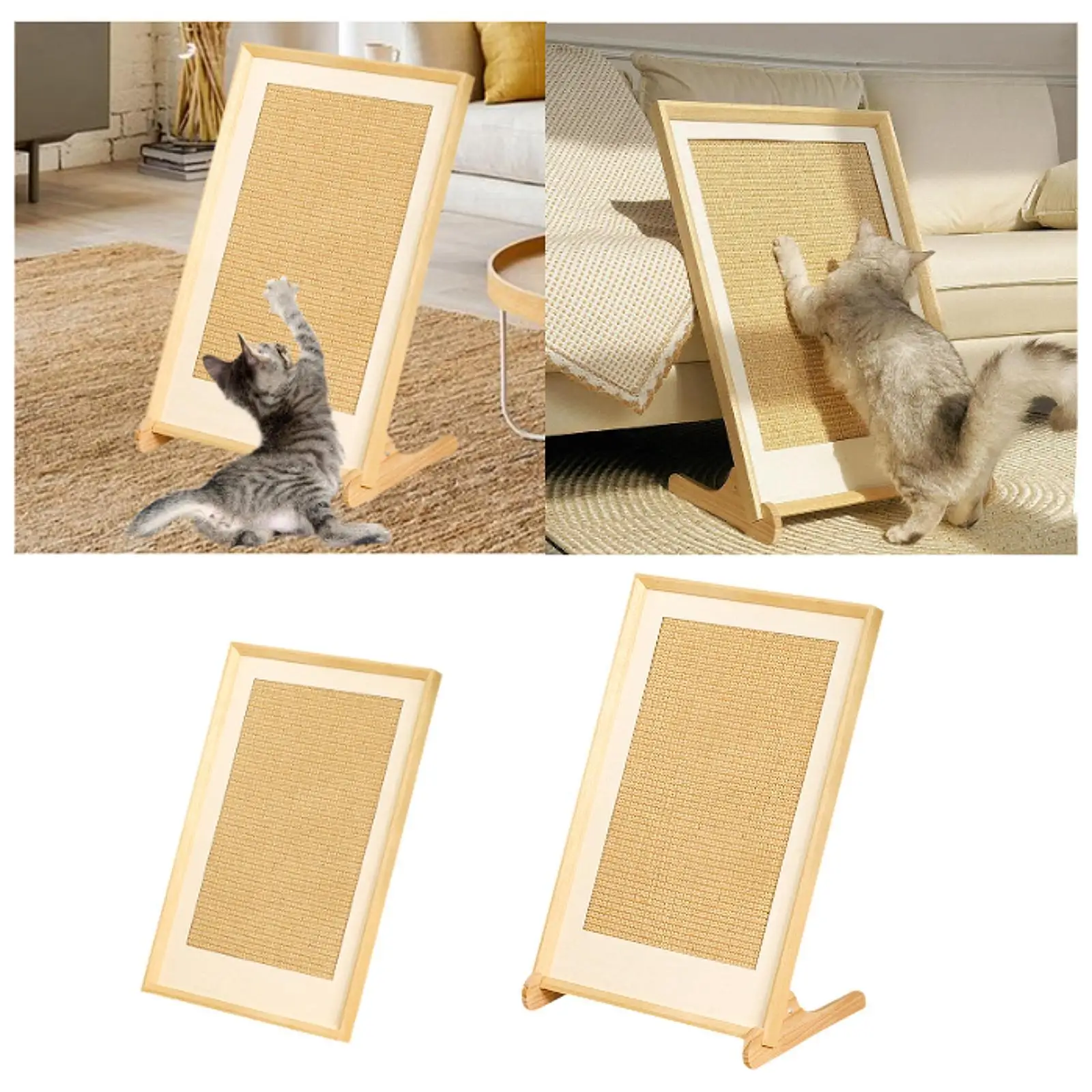 Cat Scratcher Stand L Shaped Sofa Protector Wear Resistant Kitty Training Toy Standing Grab Cat Scratch Pad Indoor Decorative Cat Scratcher Stand L Shaped Sofa Protector Wear Resistant Kitty Training Toy Standing Grab Cat Scratch Pad Indoor Decorative