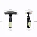 Double row rake comb