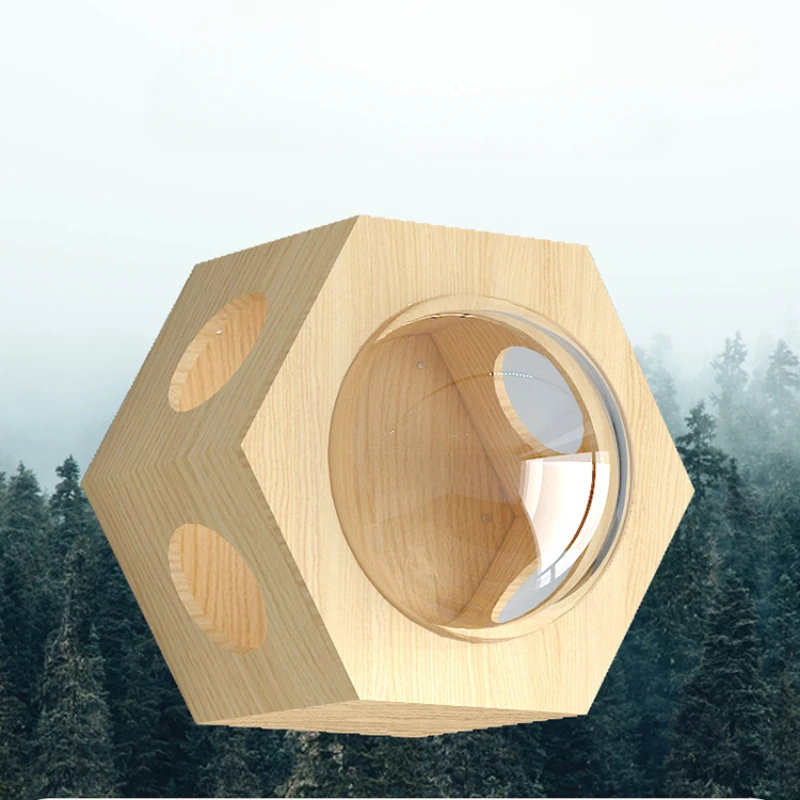 Torres de madera para gatos, accesorios para el hogar, bonito rasguño para gatos, torre trepadora de árboles con hamaca, juguete portador, ayuda para entrenamiento, producto para mascotas - imagen 5