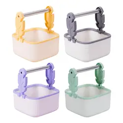 Percha 2 en 1 para pájaros pequeños – Ejercicio y juego