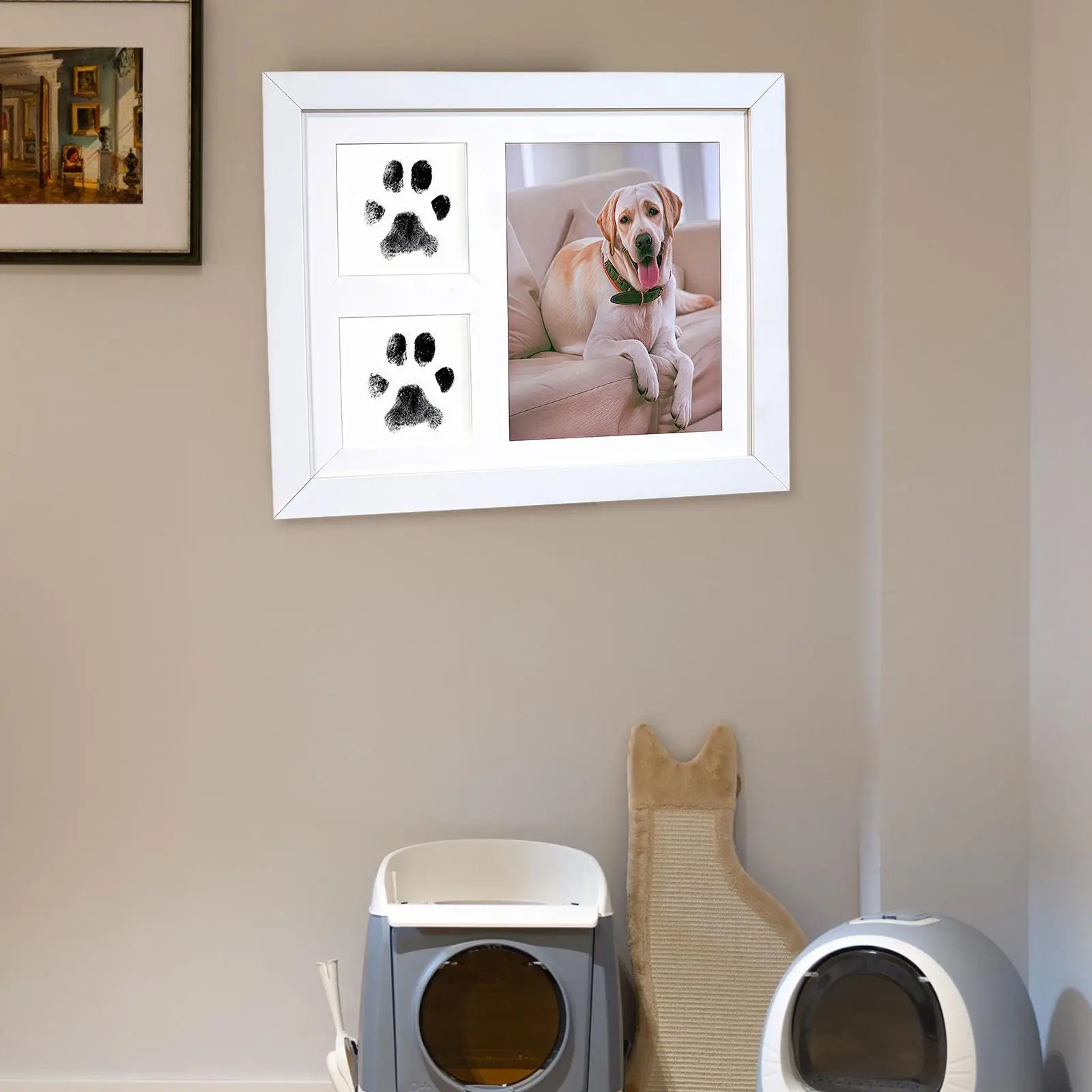 Kit Marco Huellas de Patas para Gatos y Perros - Escritorio DIY - imagen 5