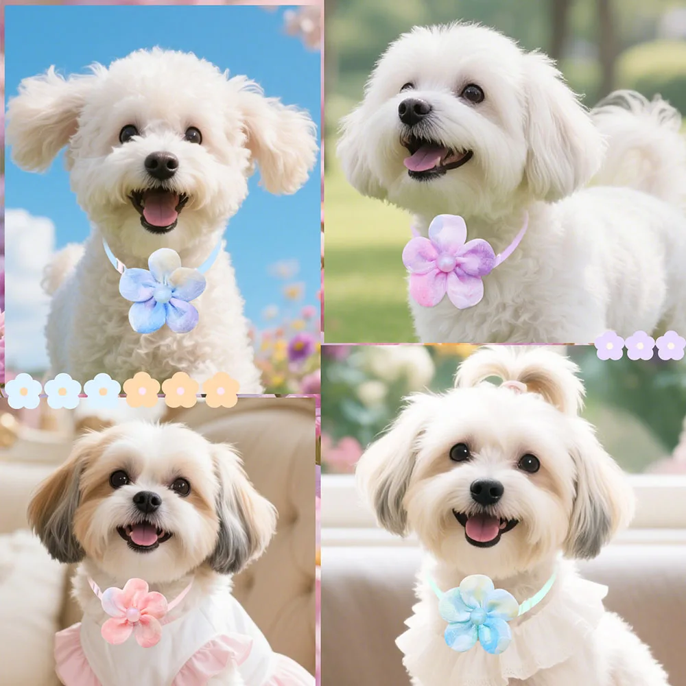 50 Uds. De pajaritas para perros, corbatas a la moda para perros y mascotas, Gooming para perros pequeños, pajarita para cachorros, accesorios para Collar, suministros para perros - imagen 2