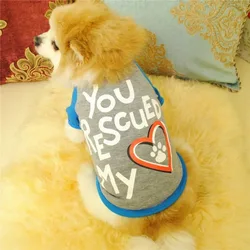 Camiseta de verano para perros pequeños y medianos – Algodón suave