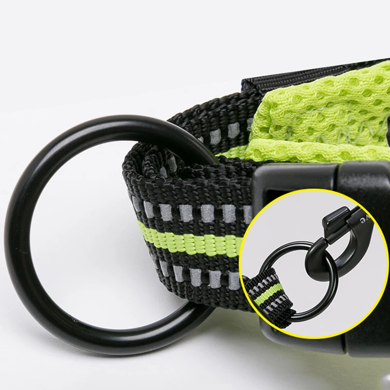 Winhyepet-Collar cómodo acolchado con hebilla para perro, accesorio táctico para caminar y viajar, 11 colores, talla XXS-XXXL - imagen 5