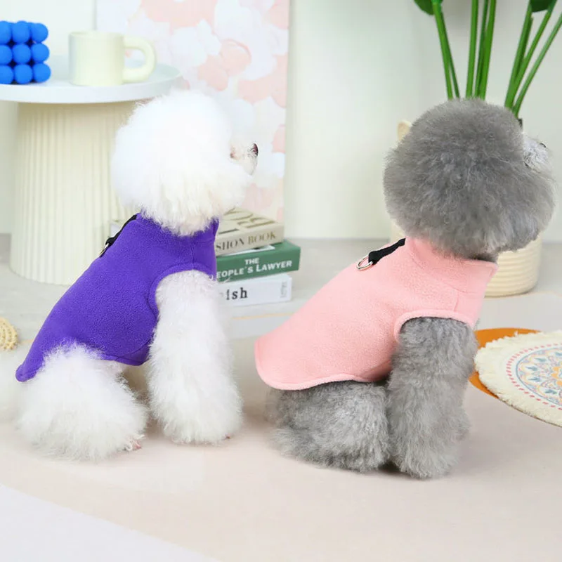 Ropa para perros, sudaderas con capucha de lana para perros pequeños, Dachshund, Chiwawa, Yorks, disfraces sin mangas, sudadera para cachorros, suéter con capucha, XS - imagen 4