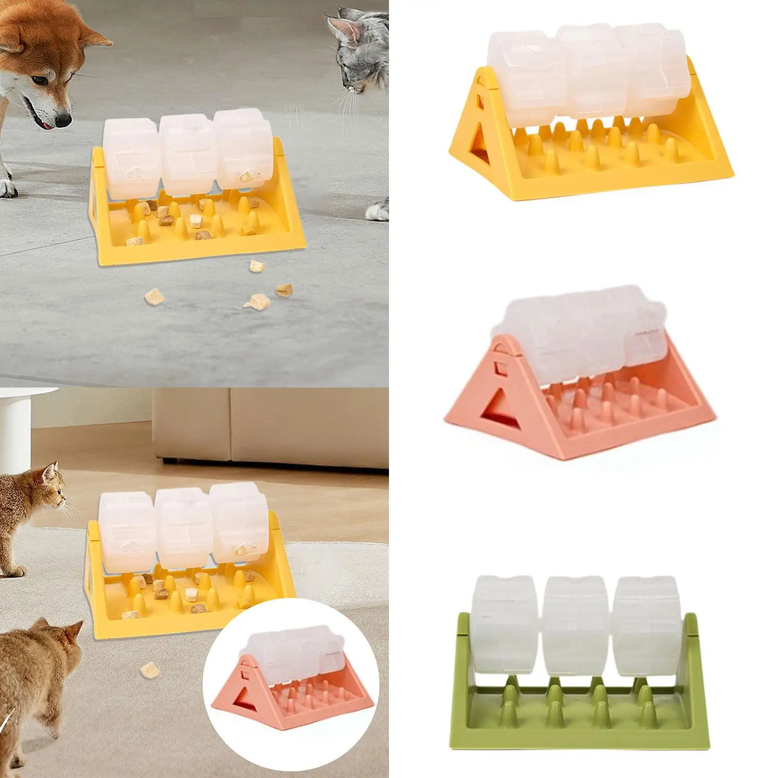 Alimentador lento, alimentador de rompecabezas, entrenamiento IQ, juguete interactivo, bandeja de alimentación, tratamiento - imagen 3