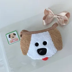 Babero peluche con bordado oso para perro